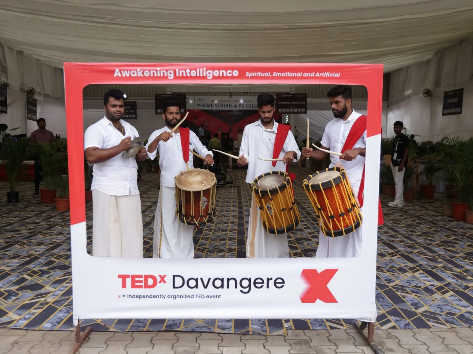 Interactive Experience Zone at TEDxDavangere