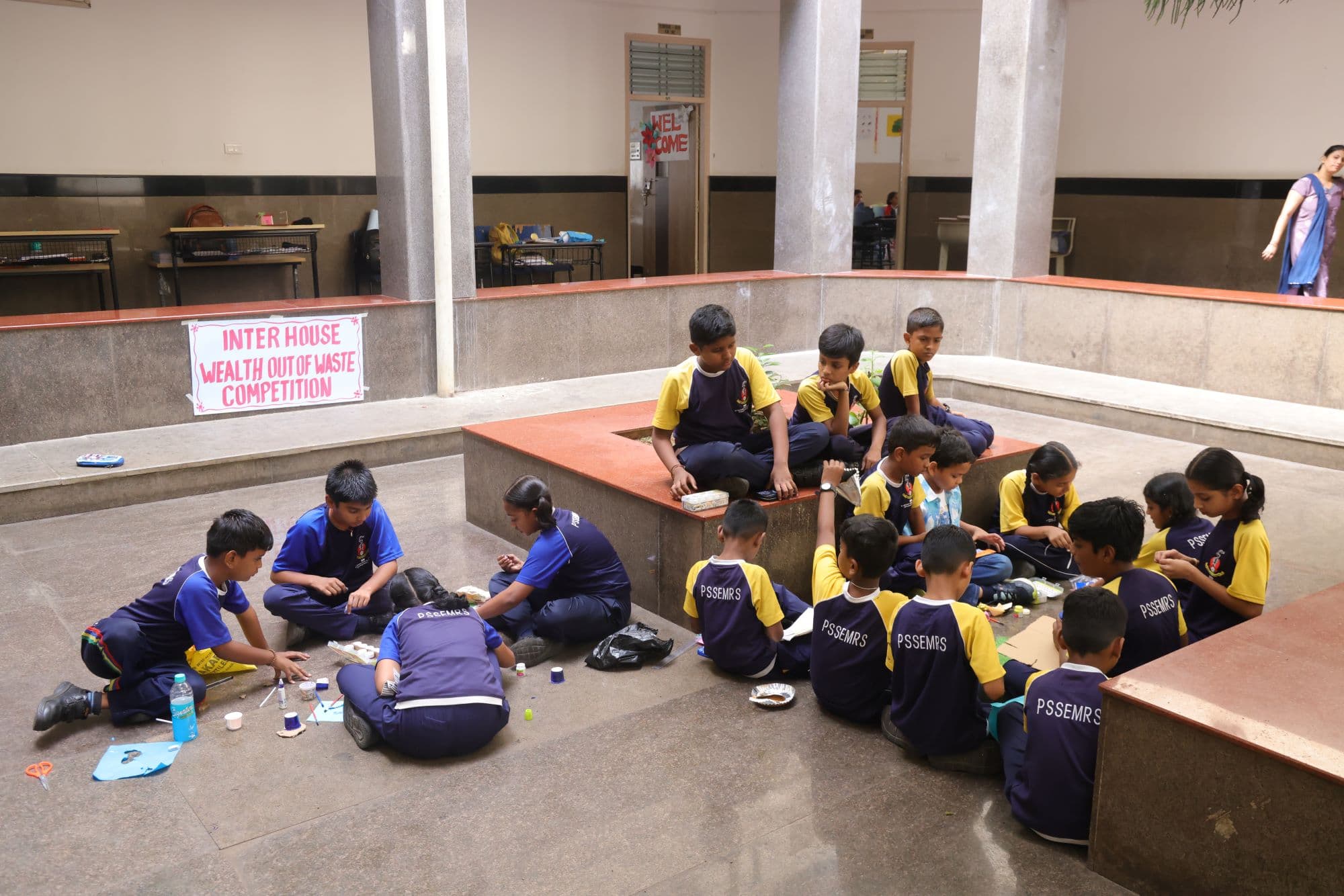 Inter-House Wealth Out of Waste Competition Grades III to V