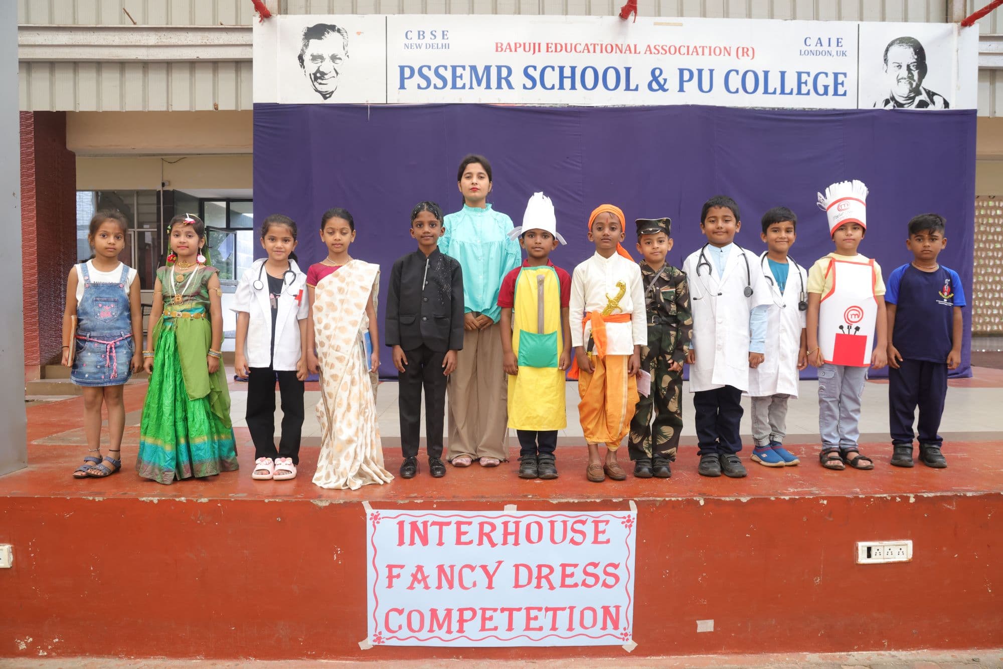 Inter-House Fancy Dress Competition Grades I and II